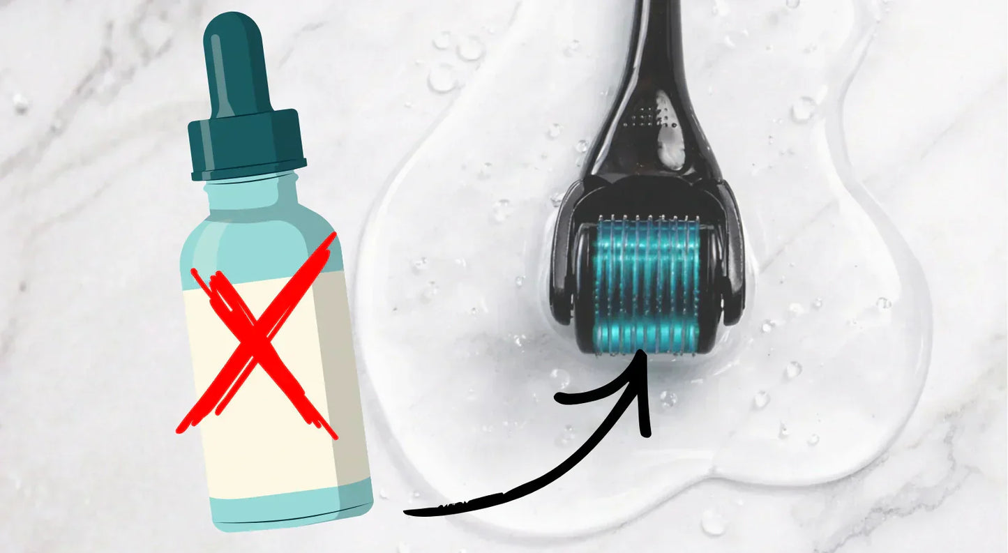 dermaroller ohne serum verwenden beim microneedling ohne serum – fehlendes gleitmedium fuehrt zu mehr reibung, hautreizung und schlechteren ergebnissen