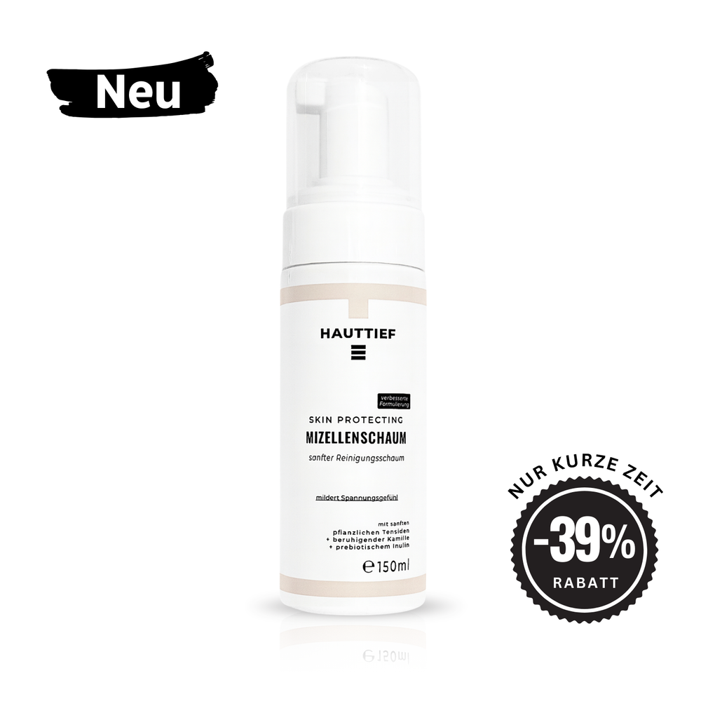 Skinprotecting Mizellenschaum