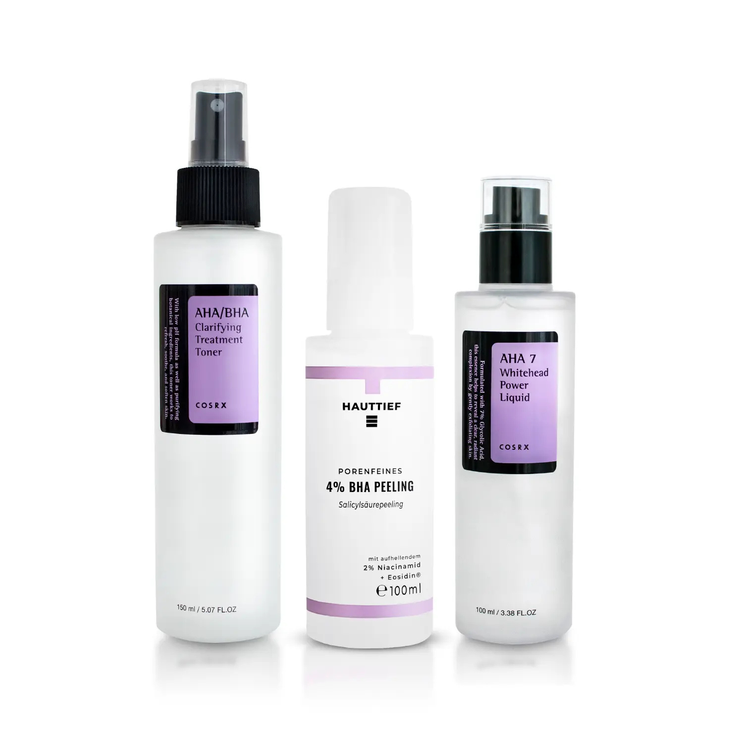 AHA & BHA Peeling Set – HAUTTIEF
